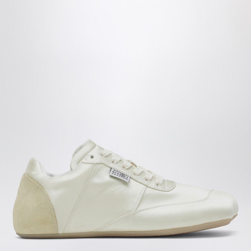 Shoes MM6 Maison Margiela - Factory sneaker in white satin - 36 IT Brand