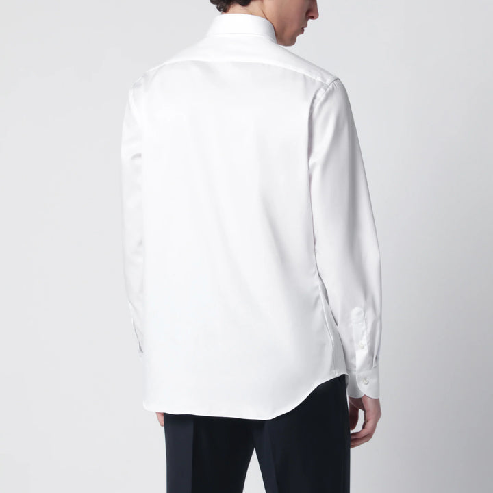 XACUS - White Travel cotton shirt