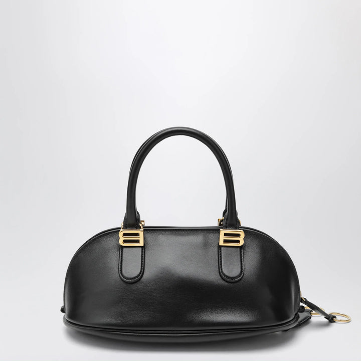 Balenciaga - Bolero Mini bowling bag in black leather Brand Apparel &amp; Accessories TU