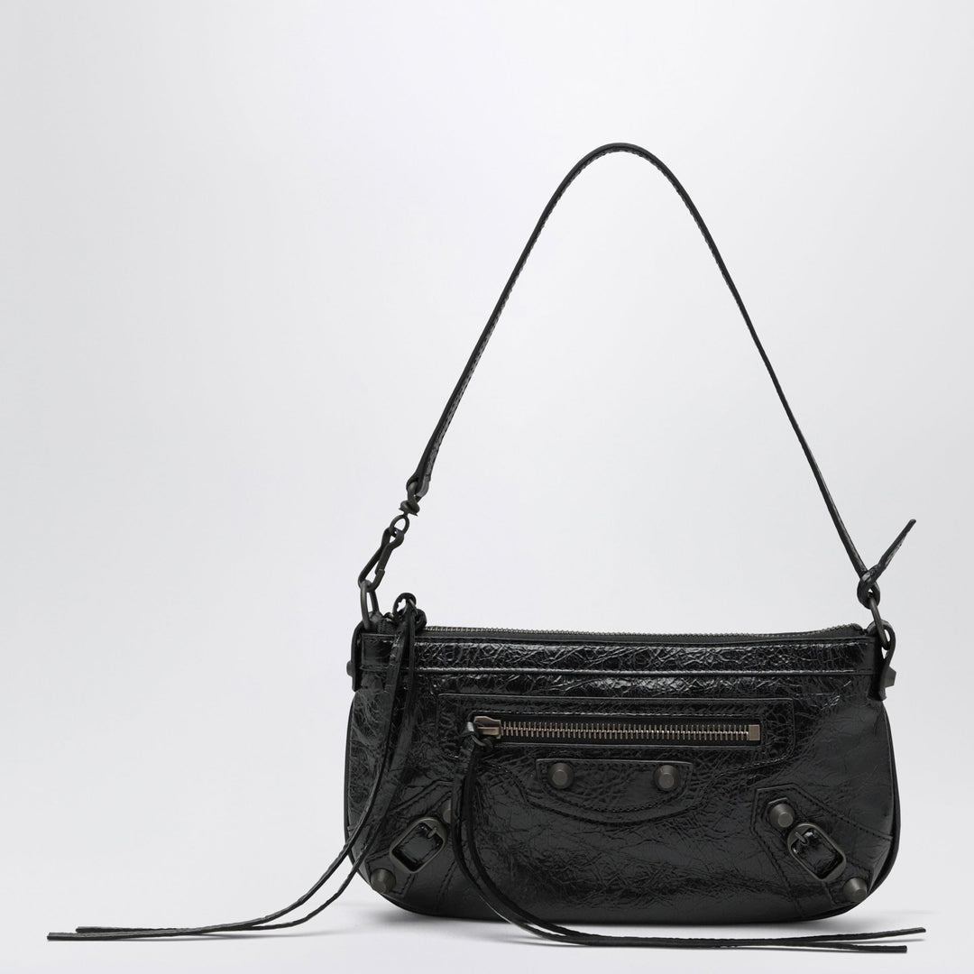 Apparel & Accessories TU Balenciaga - Le City black Arena lambskin pouch Brand