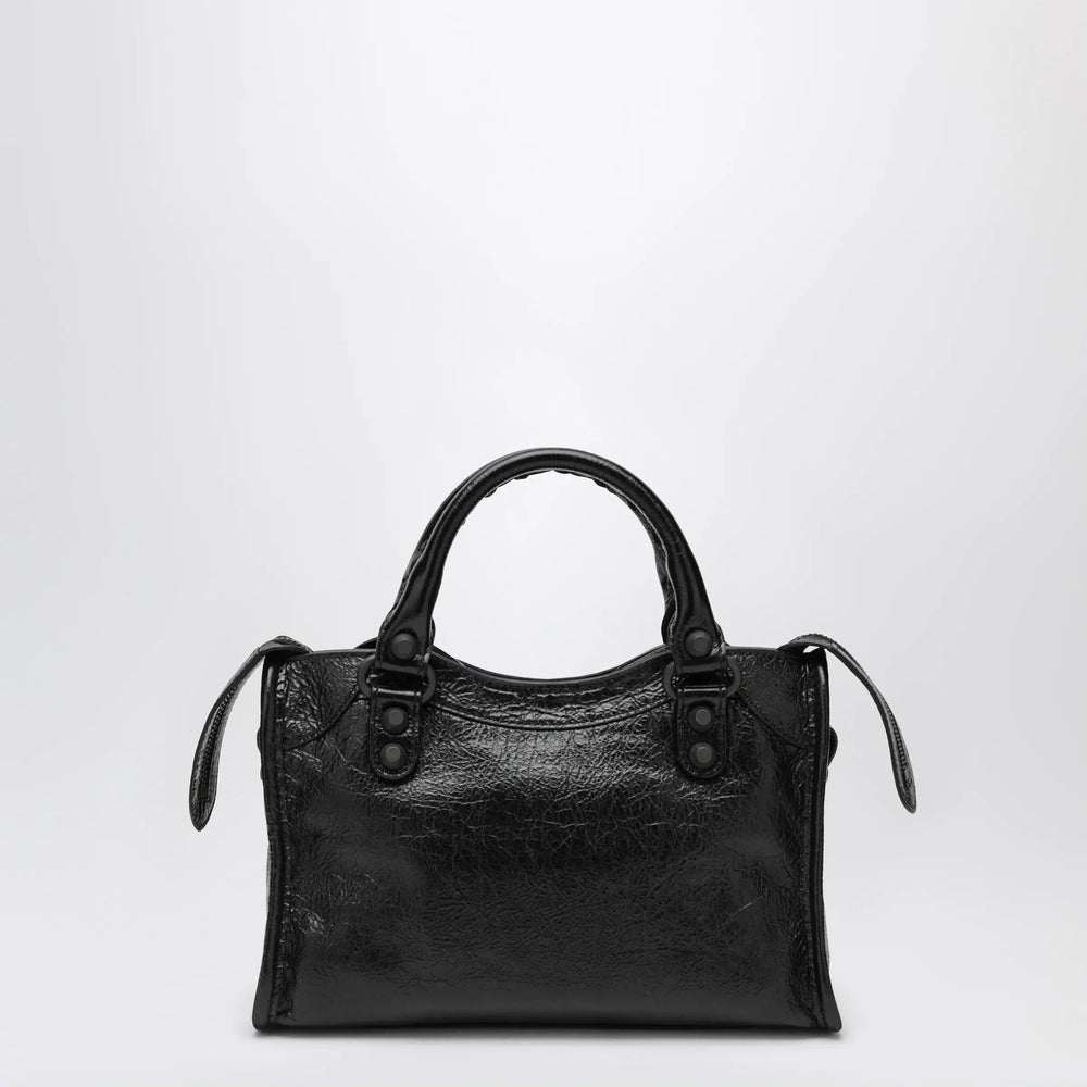 Balenciaga - Le City Mini handbag in Arena lambskin black Brand Apparel & Accessories TU