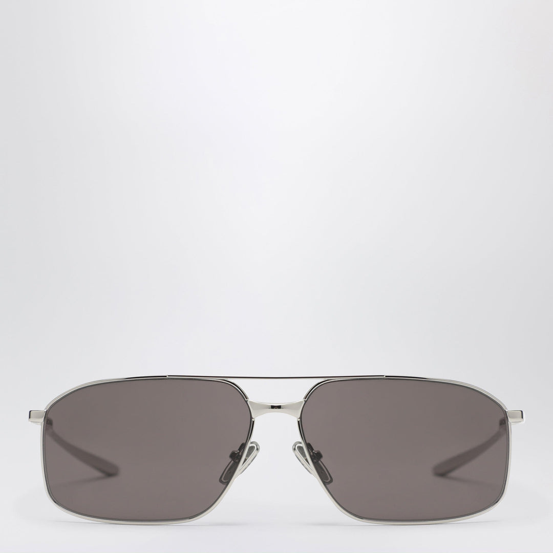 Apparel & Accessories TU Balenciaga - Rectangular Silver/Black sunglasses Brand