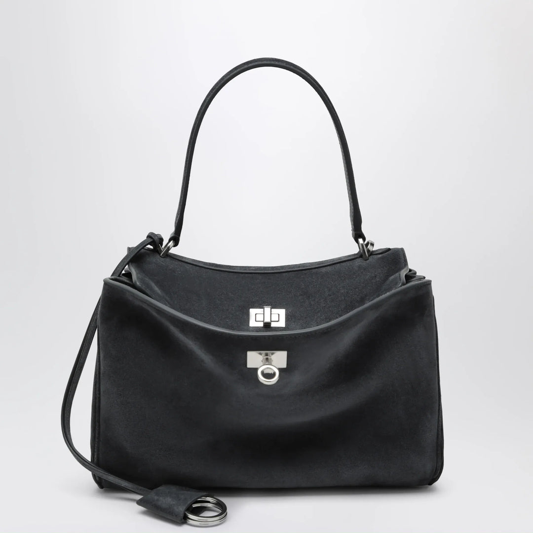 Balenciaga - Rodeo small bag in grey calf leather Brand Apparel &amp; Accessories U