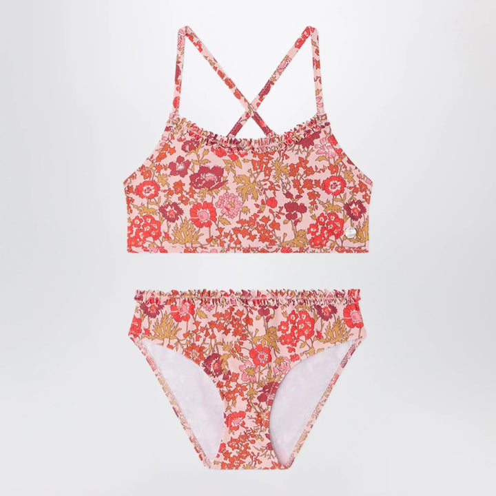 Bonpoint - Lais pink swimsuit in Liberty fabric Brand Apparel &amp; Accessories