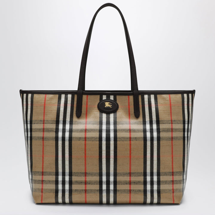 Apparel &amp; Accessories TU Burberry - Medium Highlands Tote bag in Check pattern Brand