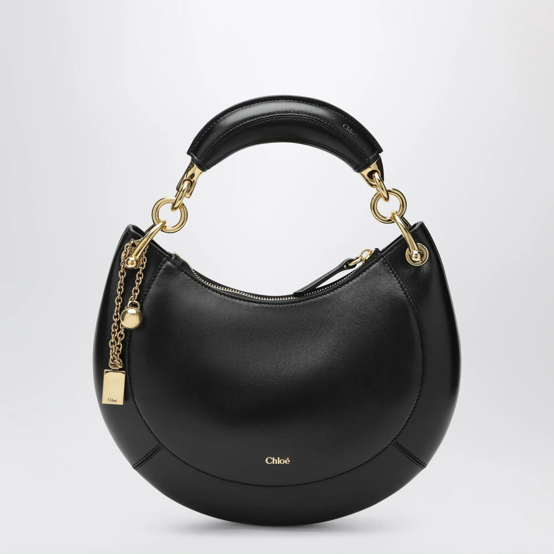 Chloé - Black leather Marcie shoulder bag Brand Apparel &amp; Accessories U