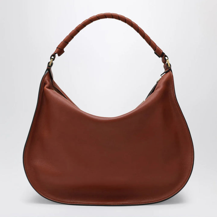 Chloé - Brown leather Marcie shoulder bag Brand Apparel &amp; Accessories TU