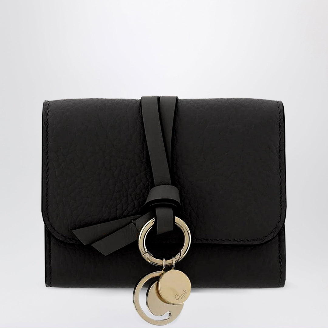 Apparel &amp; Accessories TU Chloé - Mini Alphabet trifold wallet black Brand