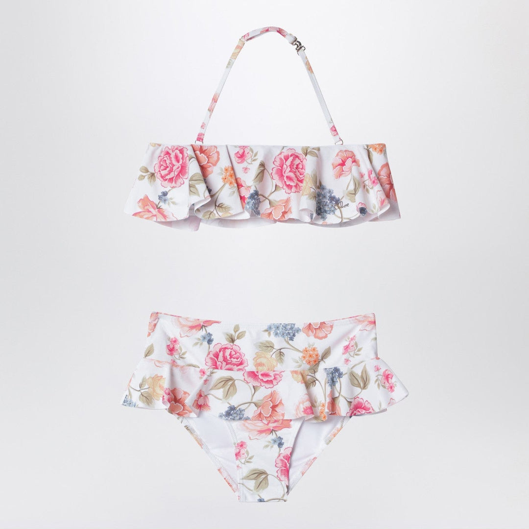 Apparel &amp; Accessories Chloé - Pink bikini with floral print Brand