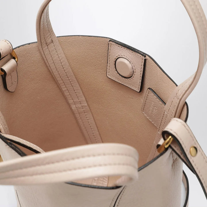 Chloé - Small Chloé Spin tote bag in Cement Pink Brand Apparel &amp; Accessories TU