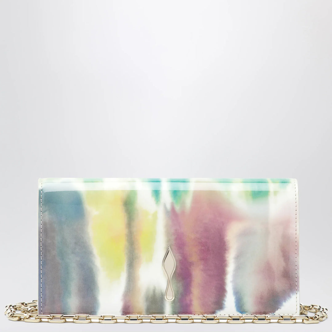 Christian Louboutin - Bettina Clutch in multicoloured crepe satin Brand Apparel & Accessories U