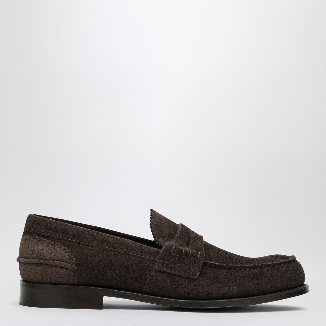 Apparel & Accessories 6 UK Church's - Brown Pembrey moccasin in suede Brand