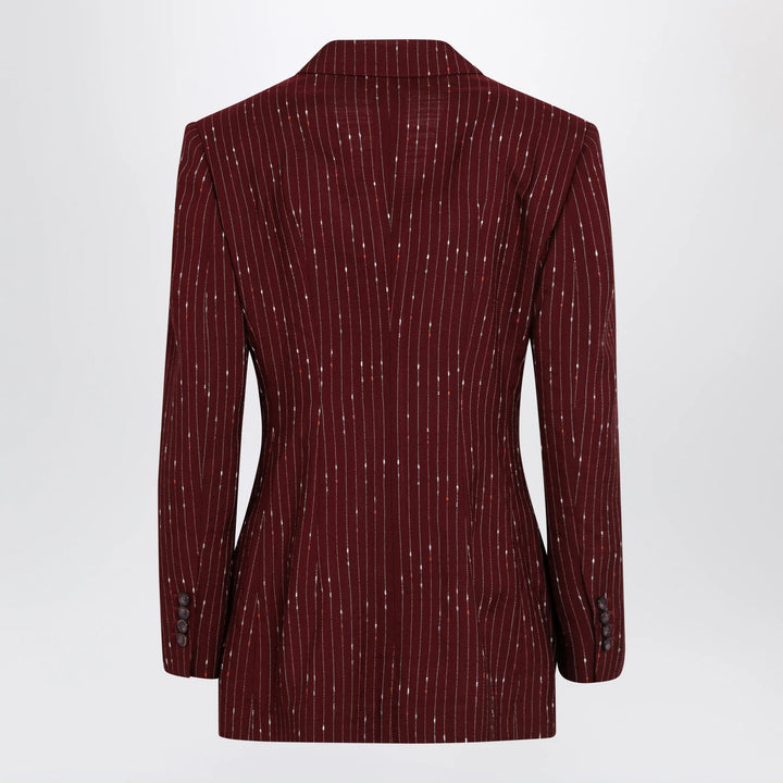 Dolce&amp;Gabbana - Taormina pinstripe double-breasted jacket Brand Apparel &amp; Accessories > Clothing > Outerwear > Coats &amp; Jackets 40  IT