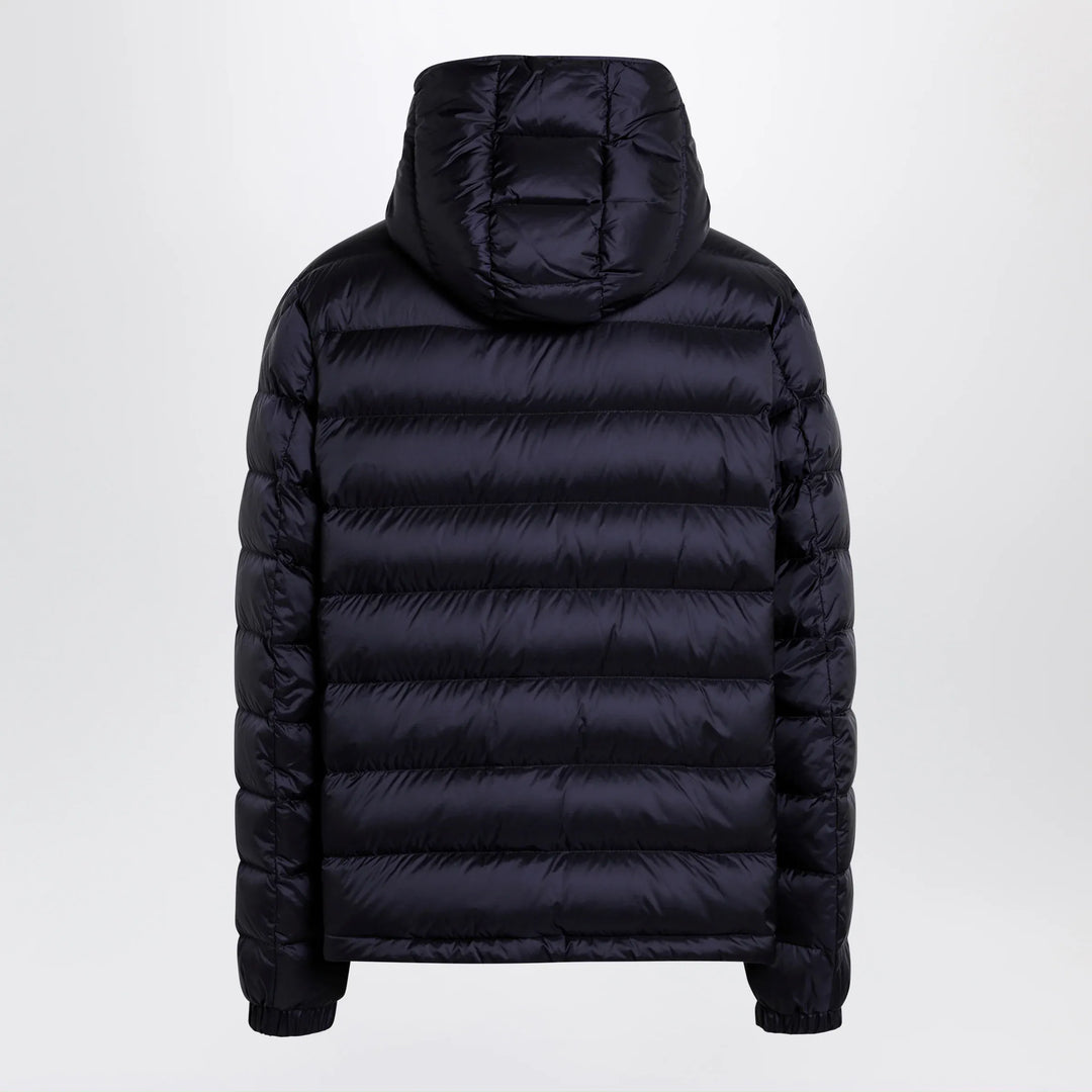 Moncler - Verith short down jacket in blue Brand Apparel &amp; Accessories > Clothing > Outerwear > Coats &amp; Jackets