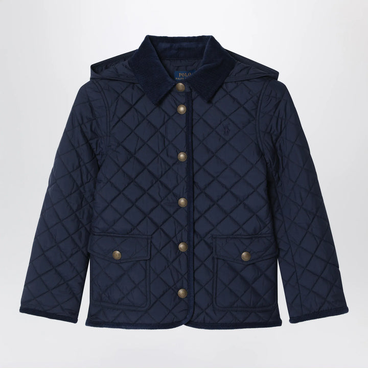 Polo Ralph Lauren - Navy quilted barn jacket Brand Apparel &amp; Accessories > Clothing > Outerwear > Coats &amp; Jackets