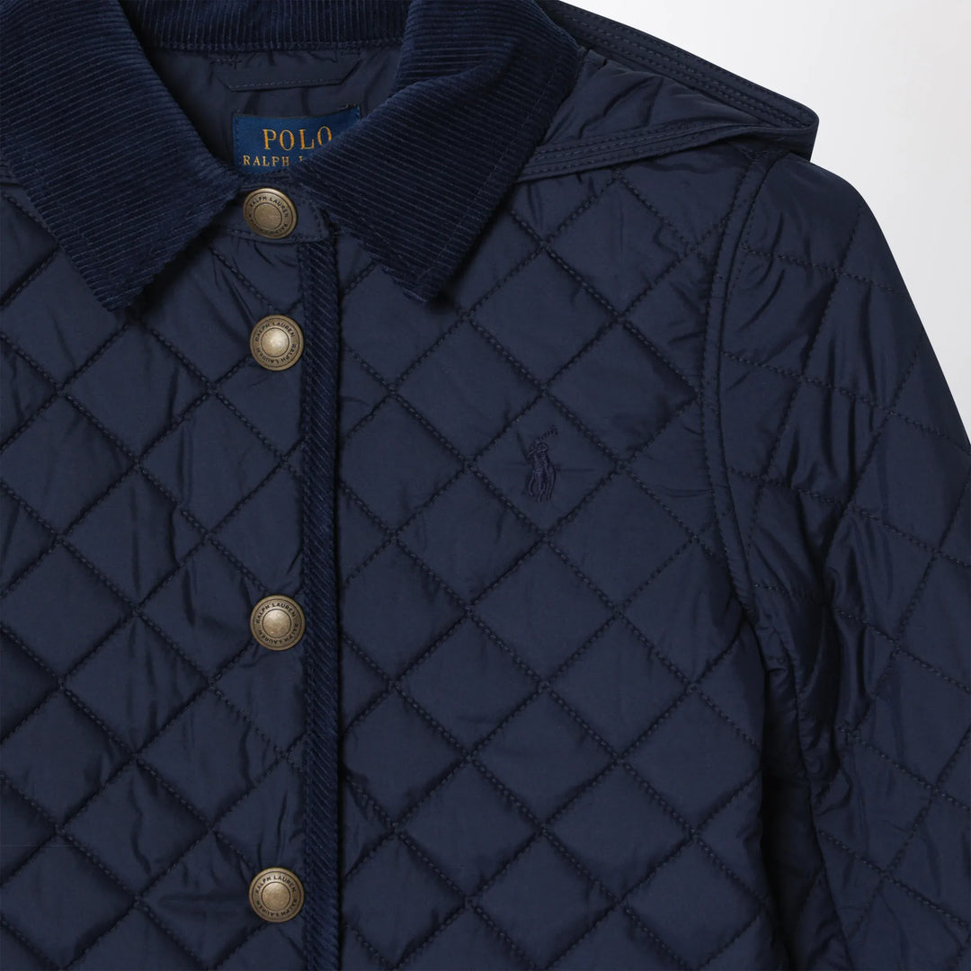 Polo Ralph Lauren - Navy quilted barn jacket Brand Apparel &amp; Accessories > Clothing > Outerwear > Coats &amp; Jackets