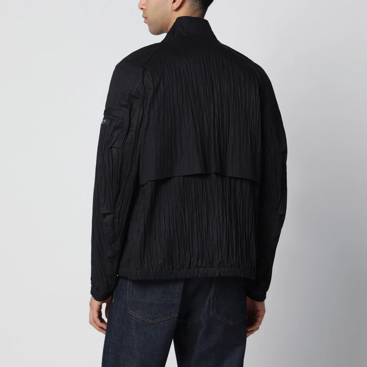 TATRAS - Black Leros jacket in cotton twill Brand Apparel &amp; Accessories > Clothing > Outerwear > Coats &amp; Jackets