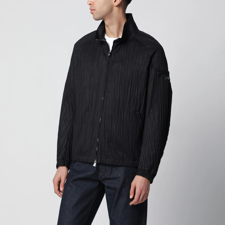 TATRAS - Black Leros jacket in cotton twill Brand Apparel &amp; Accessories > Clothing > Outerwear > Coats &amp; Jackets 2