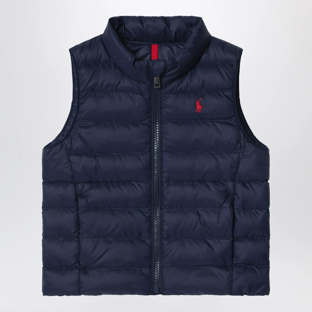Polo Ralph Lauren - Navy blue P-Layer quilted vest Brand Apparel & Accessories > Clothing > Outerwear > Vests S