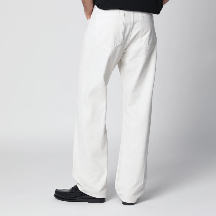 AGOLDE - White trousers in regenerated denim Brand Apparel &amp; Accessories > Clothing > Pants