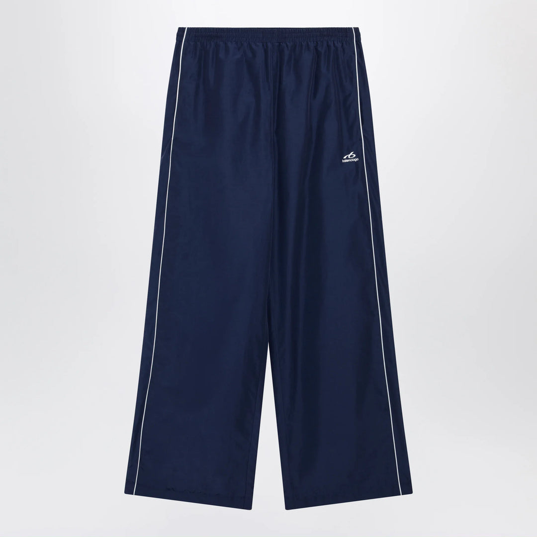Balenciaga - Bodies track pants in dark navy poplin Brand Apparel & Accessories > Clothing > Pants S