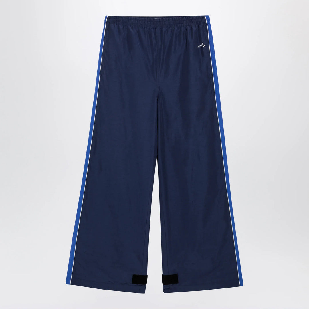 Balenciaga - Techwear jogger pants in navy blue cotton blend Brand Apparel &amp; Accessories > Clothing > Pants XS
