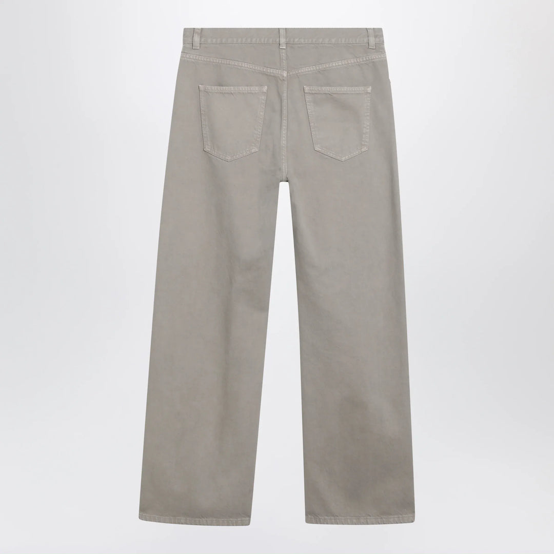 The Row - Finbar cotton jeans in smoke grey Brand Apparel &amp; Accessories > Clothing > Pants 26