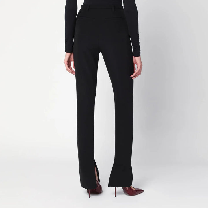 TheLatest - Black trousers with zipped slits Brand Apparel &amp; Accessories > Clothing > Pants 40  IT