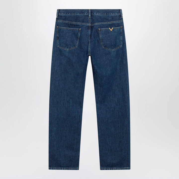 Valentino - Blue jeans with Vlogo detail Brand Apparel &amp; Accessories > Clothing > Pants