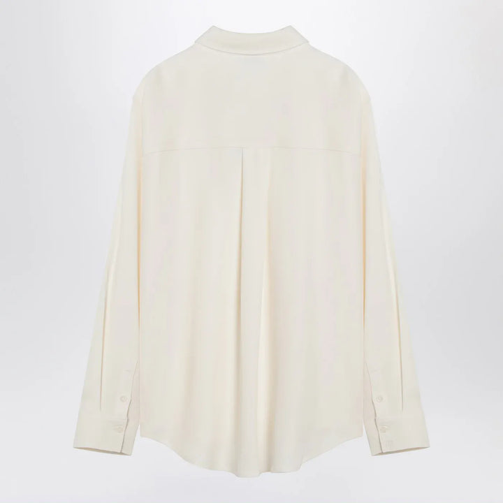 ANINE BING - Ivory Braxton shirt Brand Apparel &amp; Accessories > Clothing > Shirts &amp; Tops M