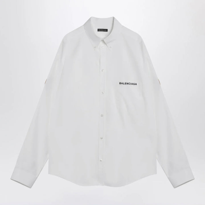 Balenciaga - White Uniform Merch button-down shirt Brand Apparel &amp; Accessories > Clothing > Shirts &amp; Tops 39