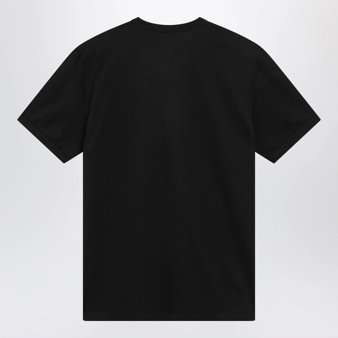 Dolce&amp;Gabbana - Black cotton jersey T-shirt Brand Apparel &amp; Accessories > Clothing > Shirts &amp; Tops