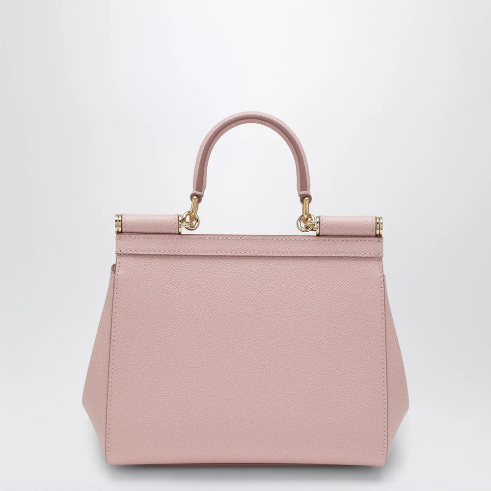Dolce&Gabbana - Medium Sicily top-handle bag in pink Brand Apparel & Accessories > Clothing > Shirts & Tops TU