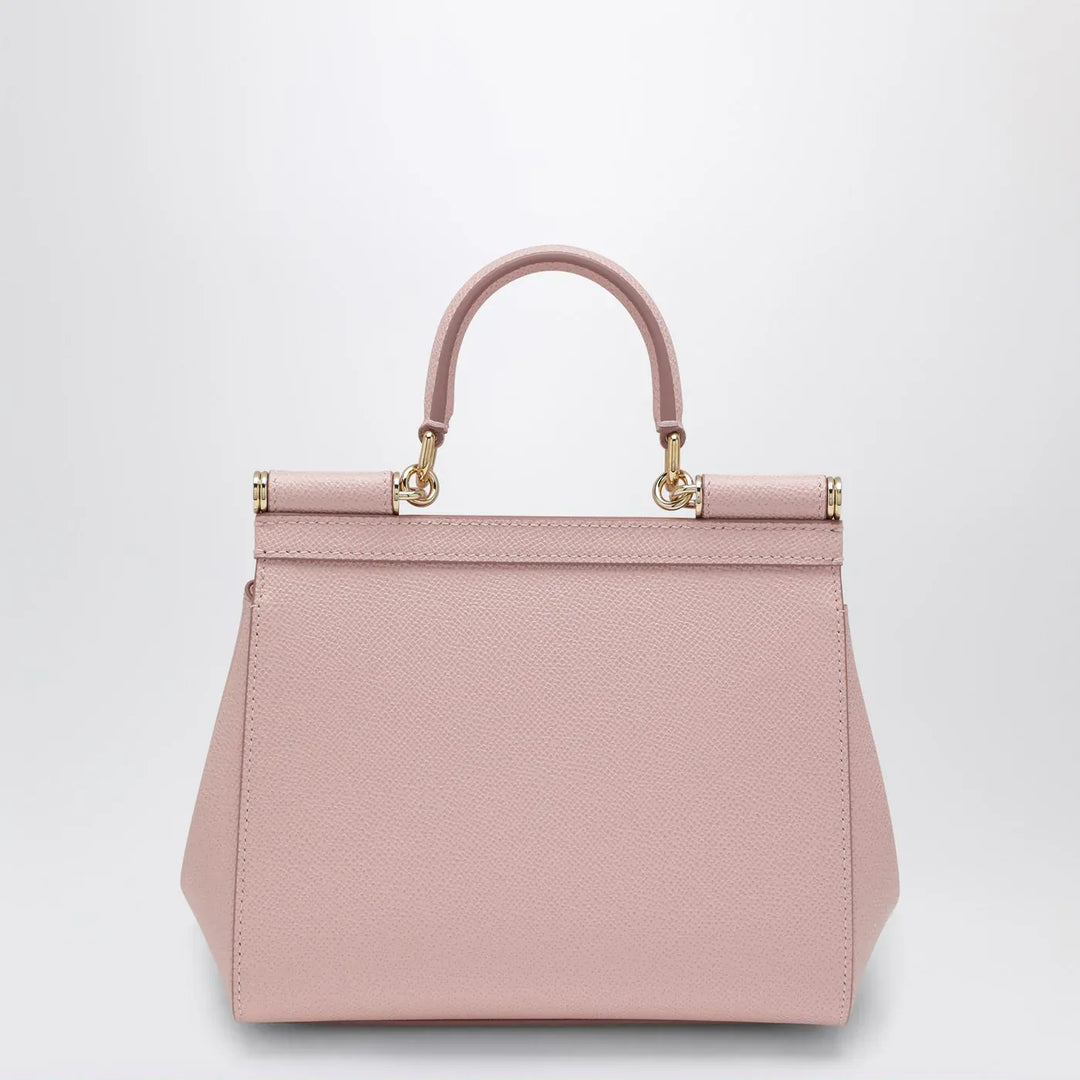 Dolce&amp;Gabbana - Medium Sicily top-handle bag in pink Brand Apparel &amp; Accessories > Clothing > Shirts &amp; Tops TU