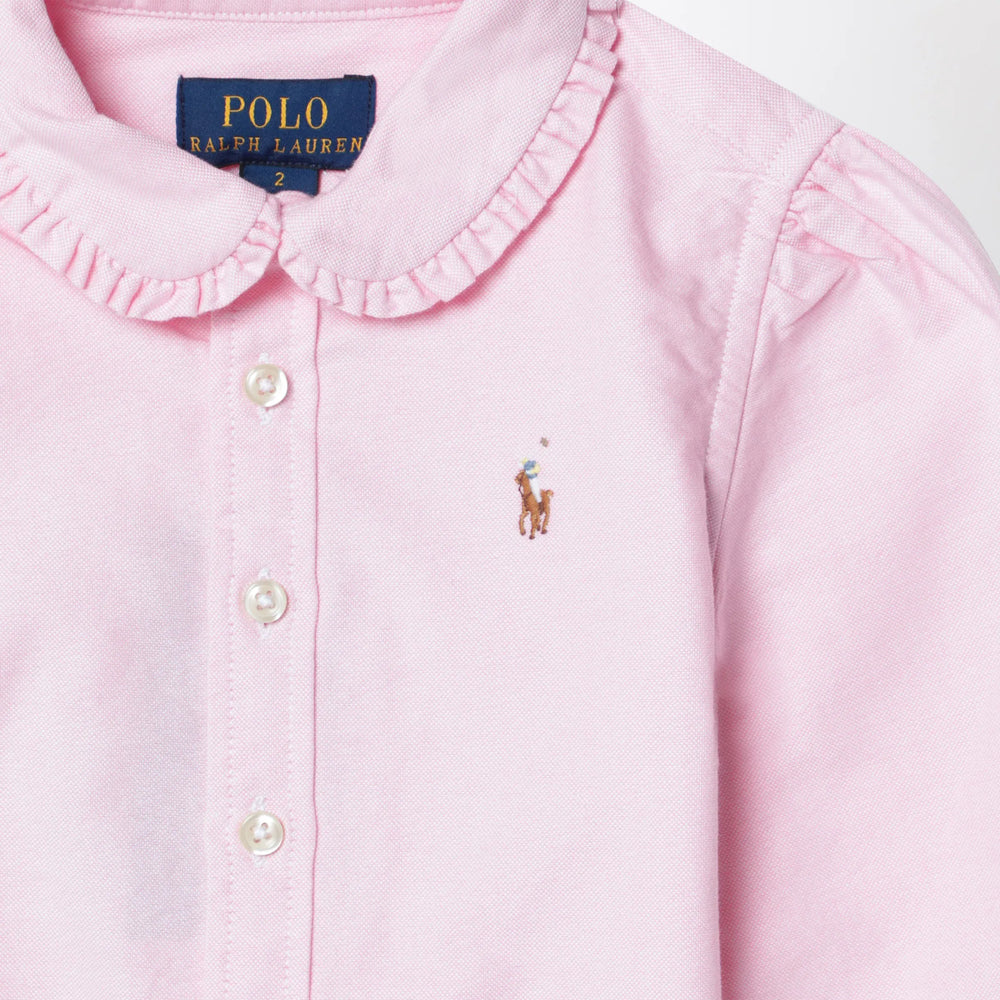 Polo Ralph Lauren - Pink shirt with ruffles Brand Apparel & Accessories > Clothing > Shirts & Tops