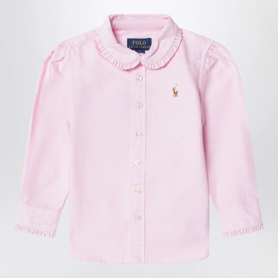 Polo Ralph Lauren - Pink shirt with ruffles Brand Apparel &amp; Accessories > Clothing > Shirts &amp; Tops