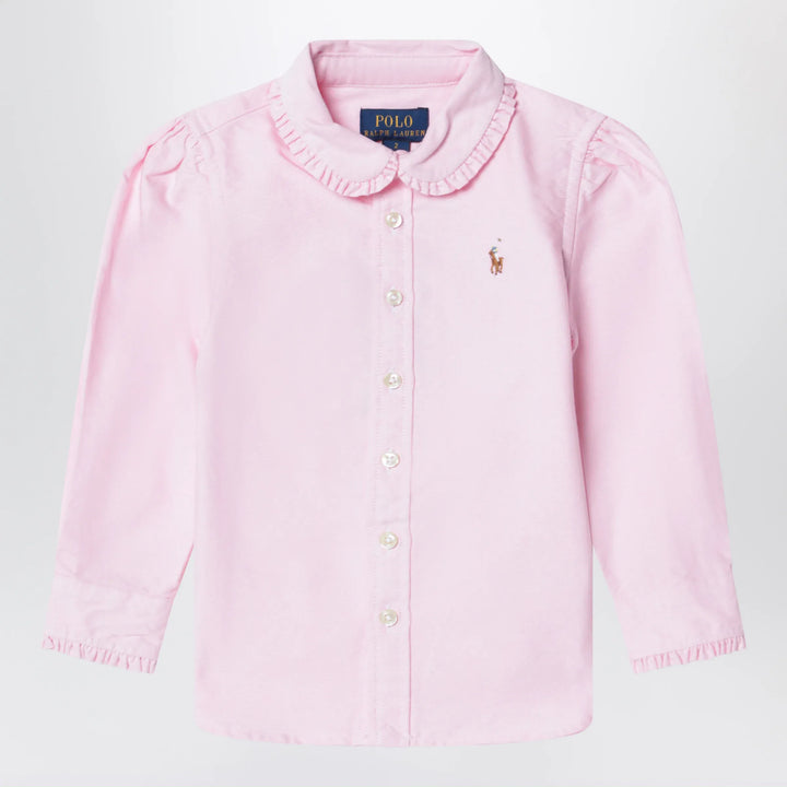 Polo Ralph Lauren - Pink shirt with ruffles Brand Apparel &amp; Accessories > Clothing > Shirts &amp; Tops