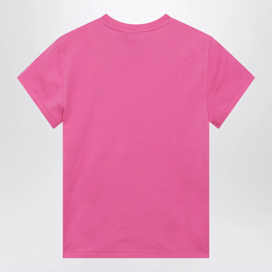 Polo Ralph Lauren - Polo Pony cotton crewneck T-shirt in accent pink Brand Apparel &amp; Accessories > Clothing > Shirts &amp; Tops