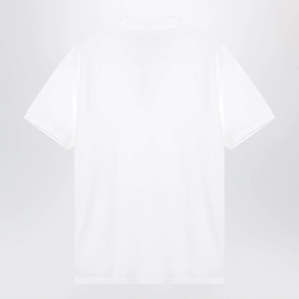 Polo Ralph Lauren - White cotton Custom Slim-Fit polo Brand Apparel & Accessories > Clothing > Shirts & Tops