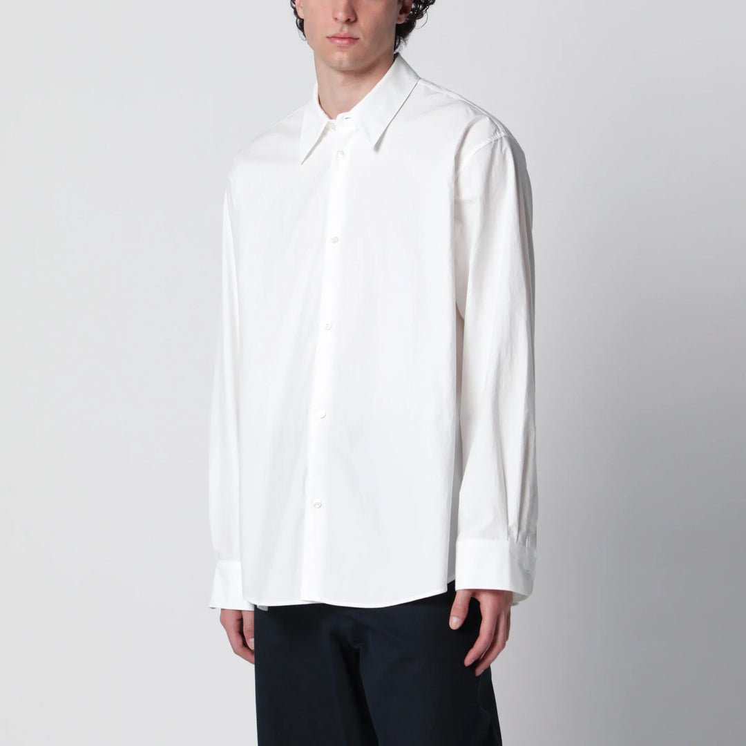 STUDIO NICHOLSON - White cotton shirt Brand Apparel &amp; Accessories > Clothing > Shirts &amp; Tops