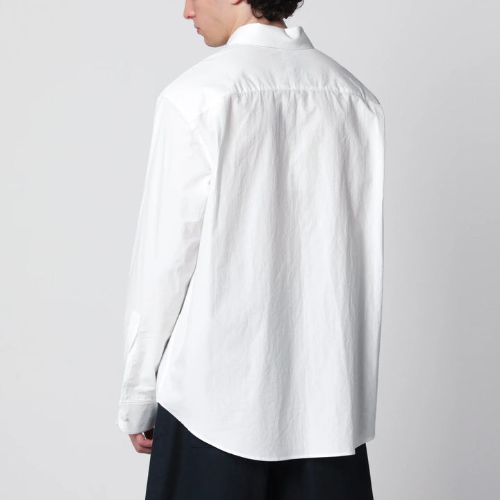 STUDIO NICHOLSON - White cotton shirt Brand Apparel &amp; Accessories > Clothing > Shirts &amp; Tops