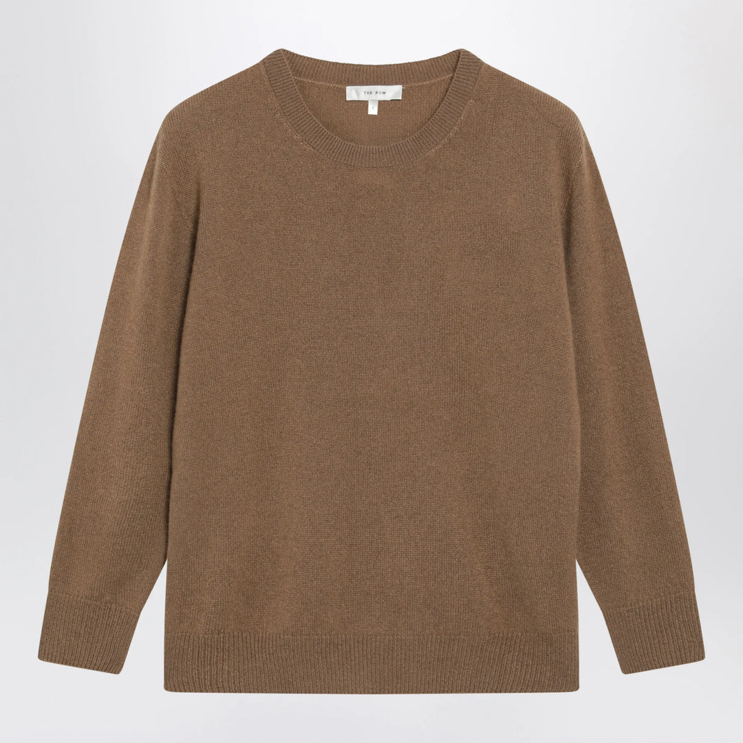 The Row - Noler crewneck cashmere sweater in camel Brand Apparel & Accessories > Clothing > Shirts & Tops S