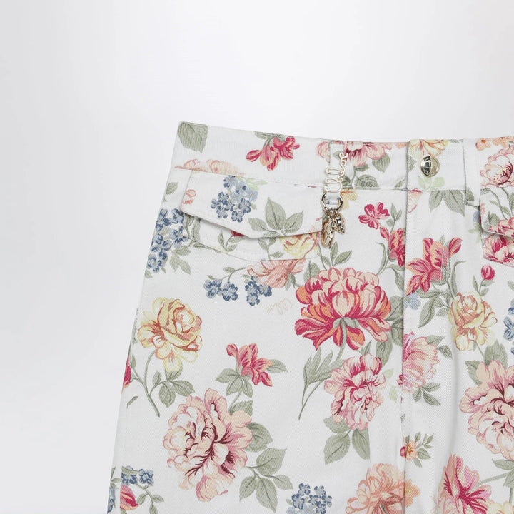 Chloé - Cotton floral print shorts Brand Apparel &amp; Accessories > Clothing > Shorts 8