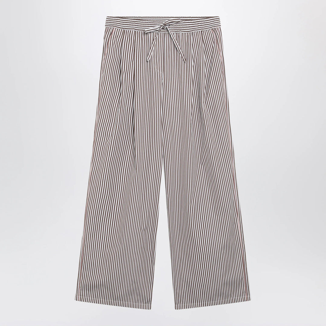 Dolce&amp;Gabbana - Striped cotton and silk poplin shorts Brand Apparel &amp; Accessories > Clothing > Shorts 42  IT