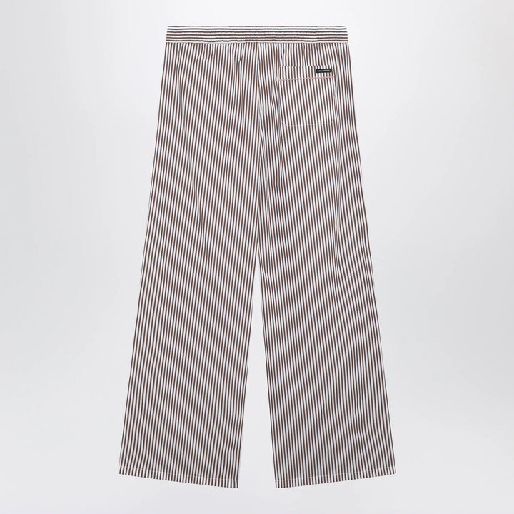 Dolce&amp;Gabbana - Striped cotton and silk poplin shorts Brand Apparel &amp; Accessories > Clothing > Shorts 42  IT