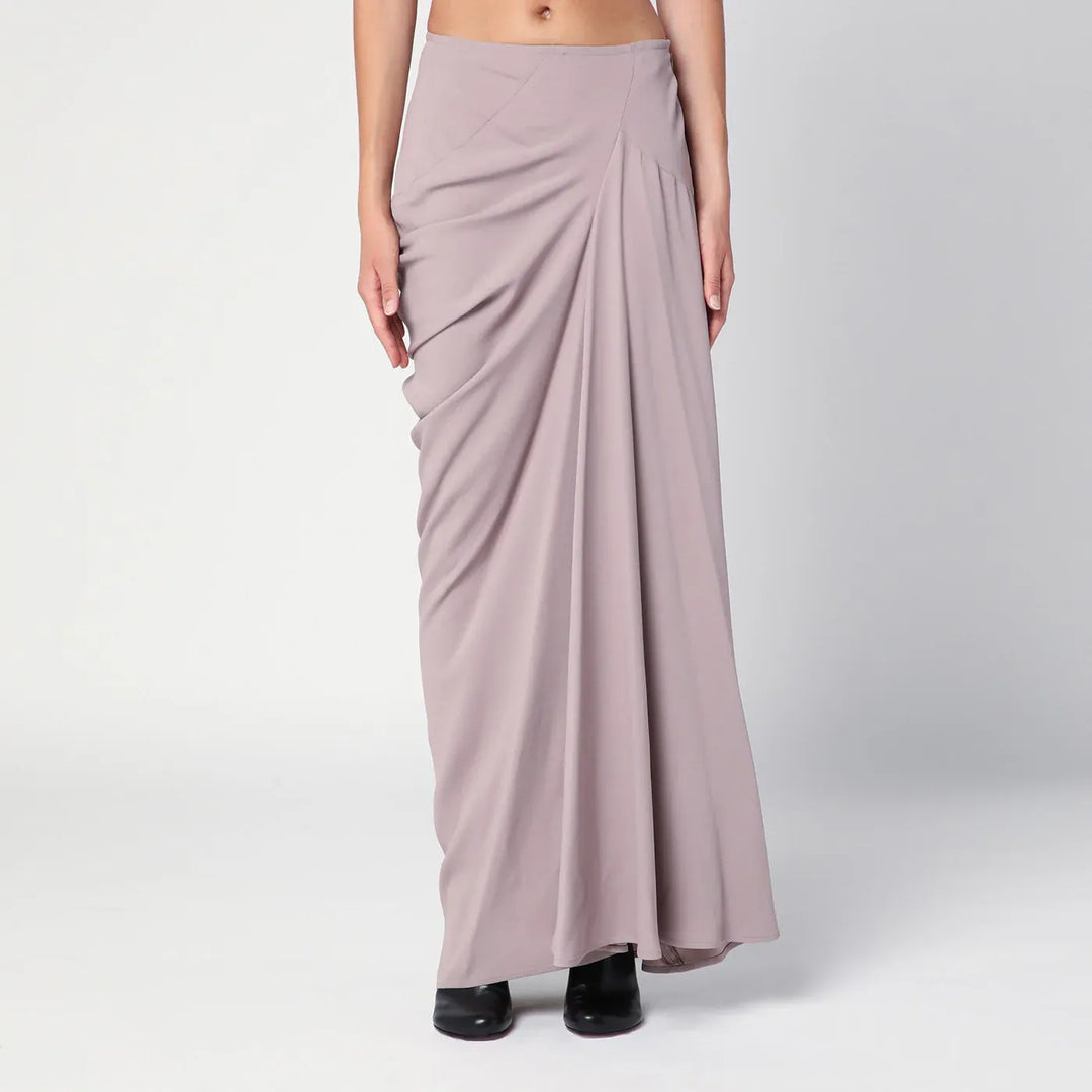 Dries Van Noten - Pink long draped skirt Brand Apparel &amp; Accessories > Clothing > Skirts 36  FR