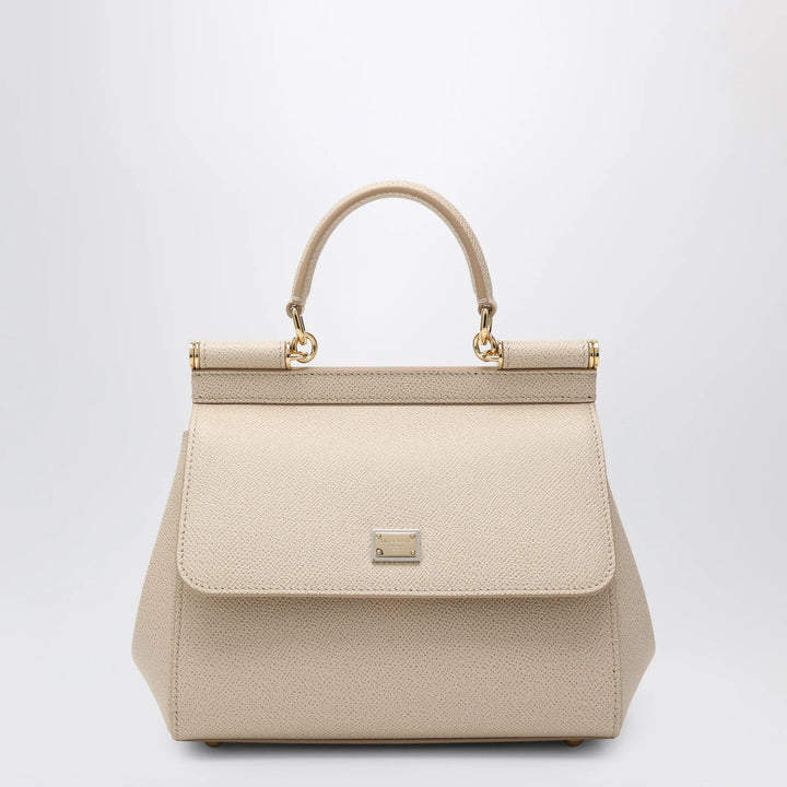 Dolce&amp;Gabbana - Medium Sicily handbag in nude pink Brand Apparel &amp; Accessories TU