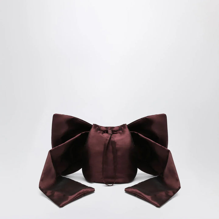 Douuod - Adda bag with brown bow Brand Apparel &amp; Accessories TU