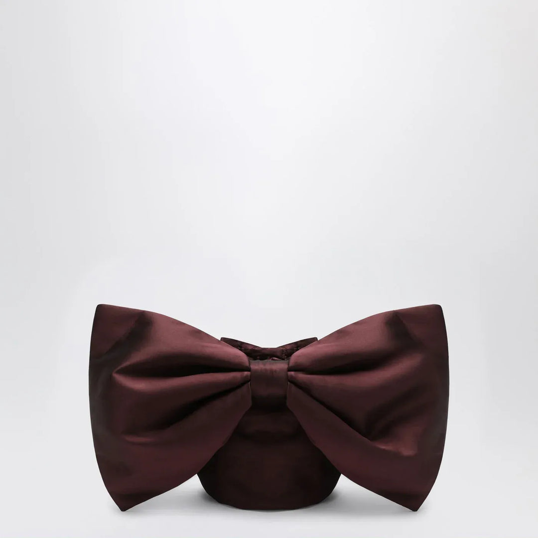 Douuod - Adda bag with brown bow Brand Apparel &amp; Accessories TU