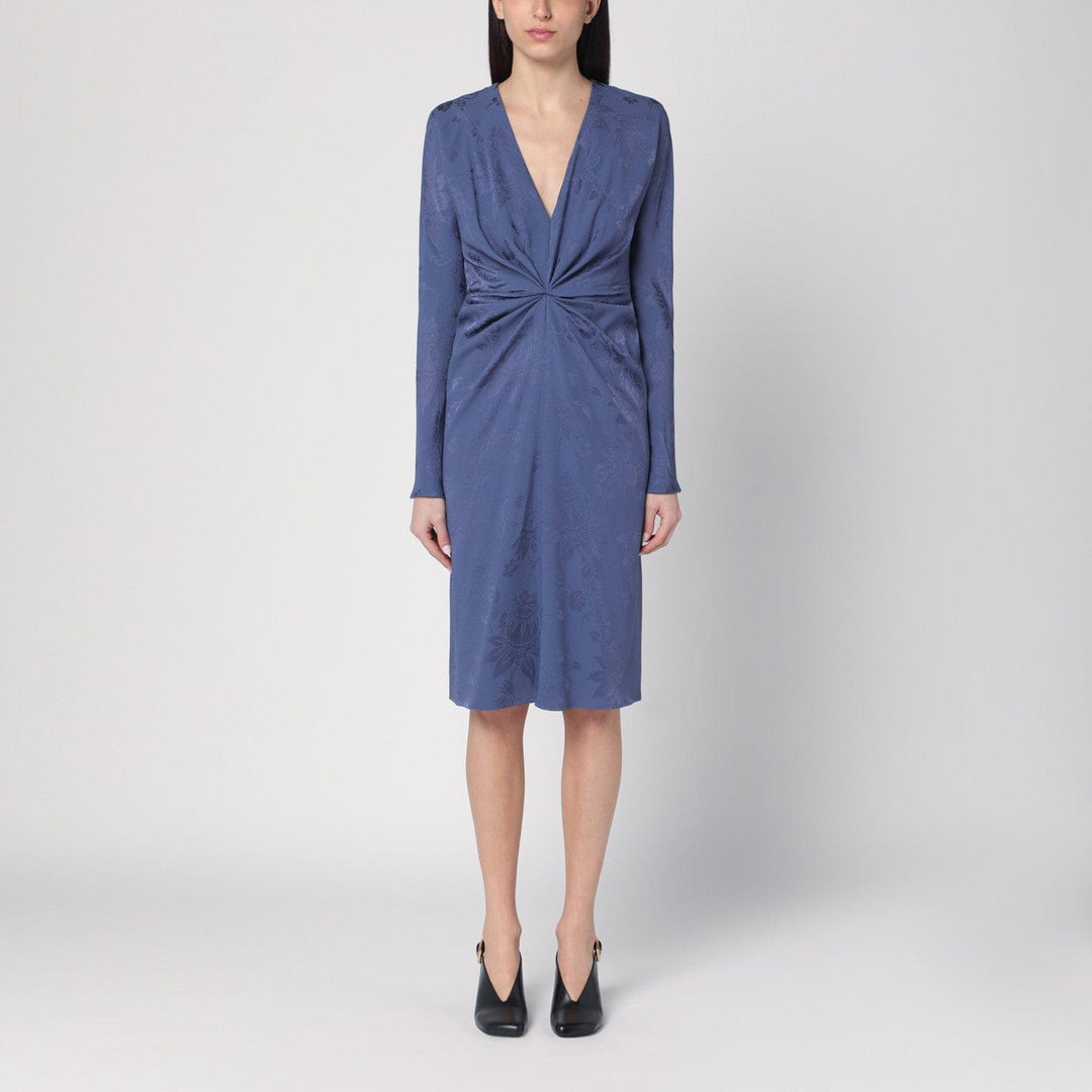 Apparel &amp; Accessories ETRO - Jacquard-effect dress in cornflower blue Brand